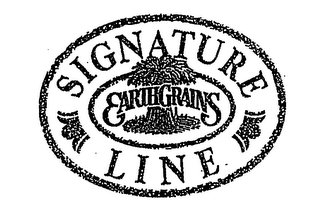 EARTHGRAINS SIGNATURE LINE logo