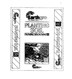 EARTHGRO THE NATURAL CHOICE PLANTING SOIL FOR FLOWERS, TREES AND SHRUBS logo