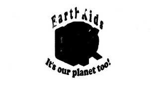 EARTHKIDS EK IT'S OUT PLANET TOO! logo