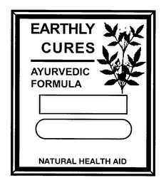 EARTHLY CURES AYURVEDIC FORMULA NATURAL HEALTH AID logo