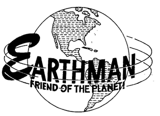 EARTHMAN FRIEND OF THE PLANET! logo