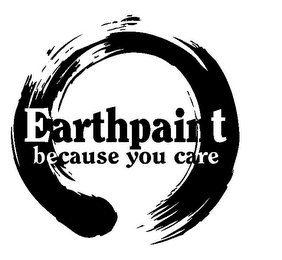 EARTHPAINT BECAUSE YOU CARE logo
