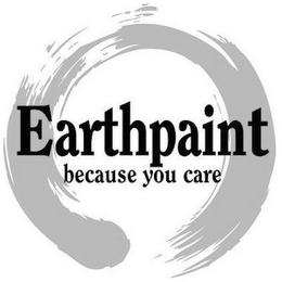 EARTHPAINT BECAUSE YOU CARE logo