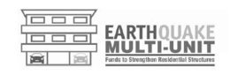 EARTHQUAKE MULTI-UNIT FUNDS TO STRENGTHEN RESIDENTIAL STRUCTURES logo