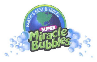 EARTH'S BEST BUBBLES SUPER MIRACLE BUBBLES logo