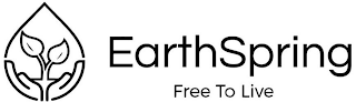 EARTHSPRING FREE TO LIVE logo