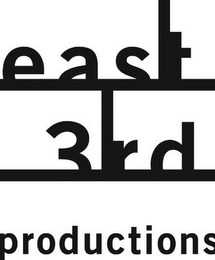 EAST 3RD PRODUCTIONS logo