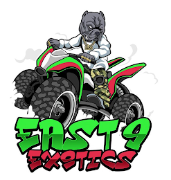 EAST 9 EXOTICS logo