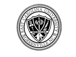 EAST CAROLINA UNIVERSITY GREENVILLE, N.C. 1907 SERVIRE logo