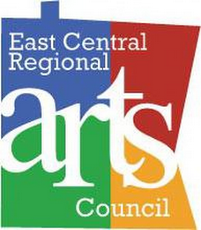 EAST CENTRAL REGIONAL ARTS COUNCIL logo