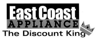 EAST COAST APPLIANCE THE DISCOUNT KING logo