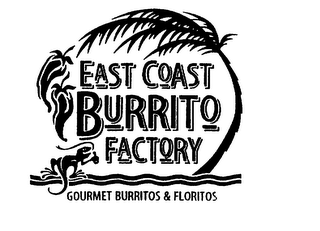 EAST COAST BURRITO FACTORY GOURMET BURRITOS & FLORITOS logo