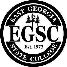 EAST GEORGIA STATE COLLEGE EGSC EST. 1973 logo