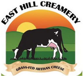 EAST HILL CREAMERY, GRASS-FED ARTISAN CHEESE logo