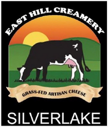 EAST HILL CREAMERY, GRASS-FED ARTISAN CHEESE, SILVERLAKE logo