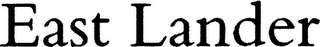 EAST LANDER logo
