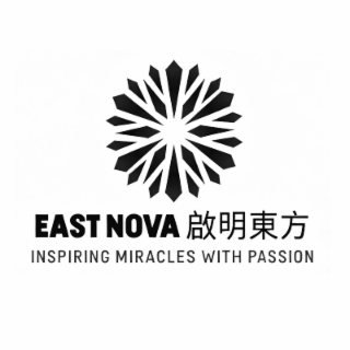 EAST NOVA INSPIRING MIRACLES WITH PASSION logo