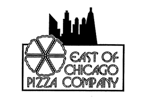 EAST OF CHICAGO PIZZA COMPANY logo