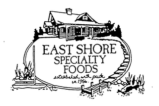 EAST SHORE SPECIALTY FOODS ESTABLISHED WITH PRIDE IN 1986. logo