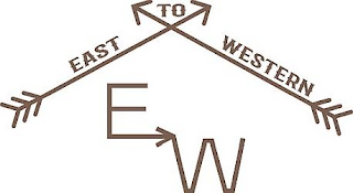 EAST TO WESTERN EW logo