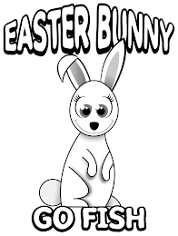 EASTER BUNNY GO FISH logo