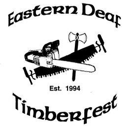 EASTERN DEAF TIMBERFEST EST. 1994 logo