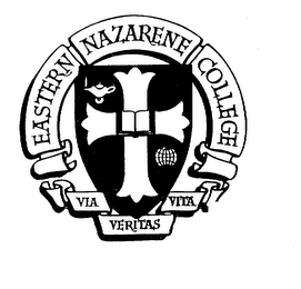 EASTERN NAZARENE COLLEGE VIA VERITAS VITA logo