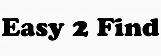 EASY 2 FIND logo