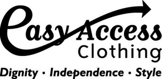 EASY ACCESS CLOTHING DIGNITY INDEPENDENCE STYLE logo