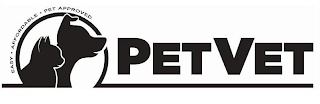 EASY · AFFORDABLE · PET APPROVED PETVET logo