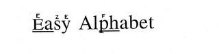 EASY ALPHABET E ZE F logo