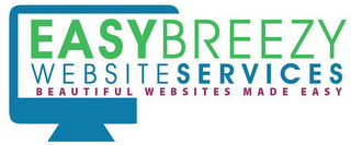 EASY BREEZY WEBSITE SERVICES BEAUTIFUL WEBSITES MADE EASY logo
