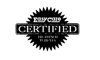 EASY CARE CERTIFIED PRE-OWNED VEHICLES logo