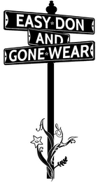 EASY DON AND GONE WEAR logo