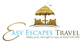 EASY ESCAPES TRAVEL MAKE YOUR NEXT GETAWAY AN EASY ESCAPE logo