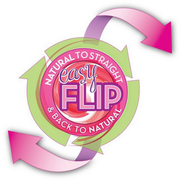 EASY FLIP NATURAL TO STRAIGHT & BACK TO NATURAL logo