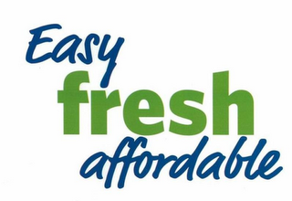 EASY FRESH AFFORDABLE logo