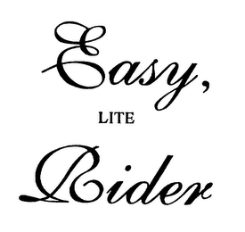 EASY, LITE RIDER logo