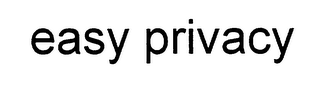 EASY PRIVACY logo