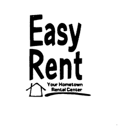 EASY RENT YOUR HOMETOWN RENTAL CENTER logo