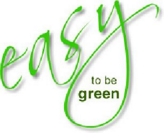 EASY TO BE GREEN logo