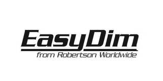EASYDIM FROM ROBERTSON WORLDWIDE logo
