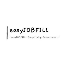 "EASYJOBFILL: SIMPLIFYING RECRUITMENT." logo