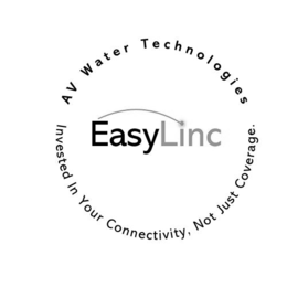 EASYLINC AV WATER TECHNOLOGIES INVESTED IN YOUR CONNECTIVITY, NOT JUST COVERAGE logo