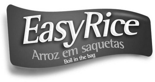 EASYRICE ARROZ EM SAQUETAS BOIL IN THE BAG logo