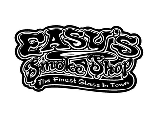 EASY'S SMOKE SHOP THE FINEST GLASS IN TOWN logo
