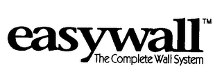 EASYWALL THE COMPLETE WALL SYSTEM logo