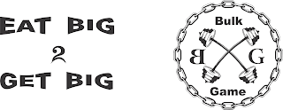 EAT BIG 2 GET BIG logo