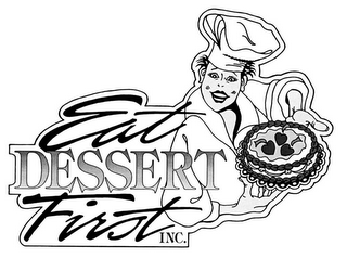 EAT DESSERT FIRST logo