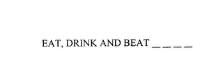 EAT, DRINK AND BEAT logo